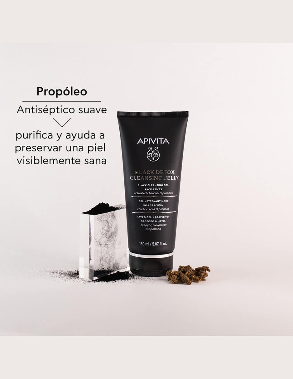 Limpiador corporal gel limpiador detox 150 ml Apivita Cleansers para exfoliar