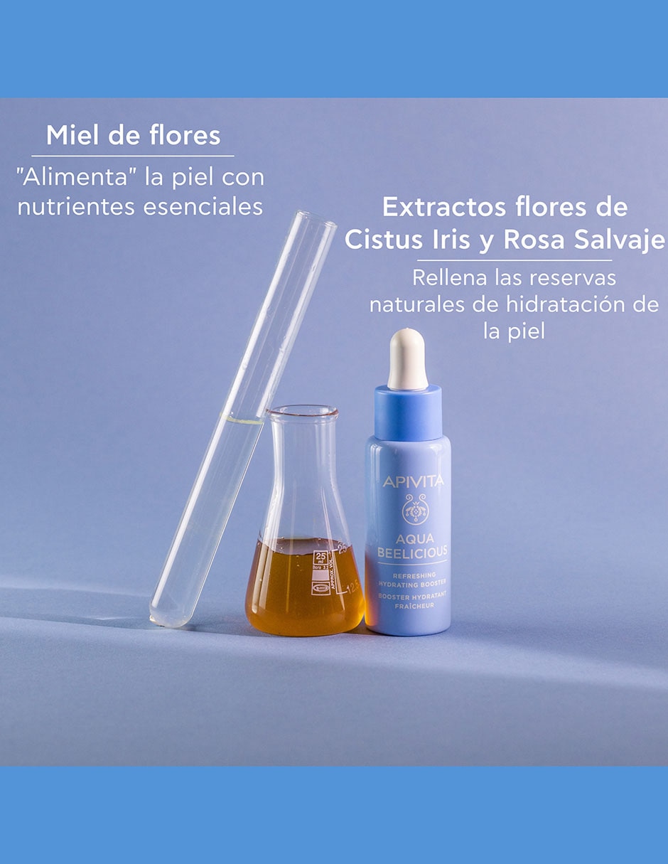 Sérum facial Booster Hidratante Apivita Aqua Beelicious todo tipo de piel