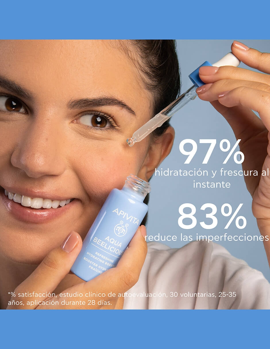 Sérum facial Booster Hidratante Apivita Aqua Beelicious todo tipo de piel