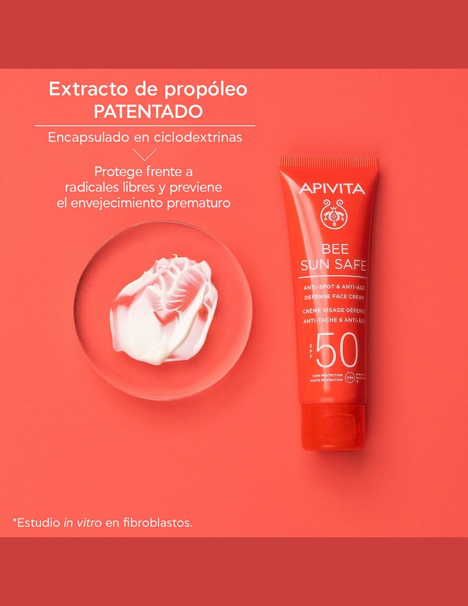 Protector solar FPS 50+ bee sun safe 50 ml 4