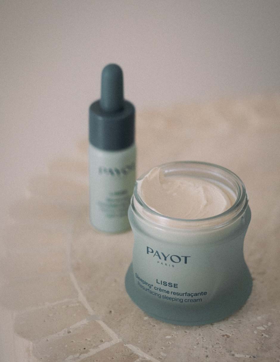 Tratamiento facial crema reparadora para dormir Lisse 50 ml antiedad Payot