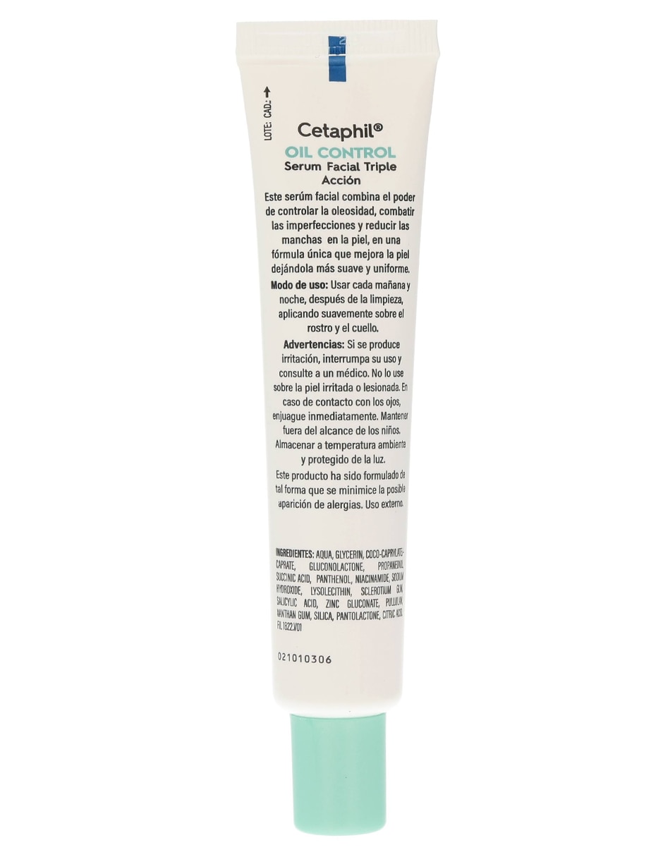 Sérum hidratante facial Cetaphil Oil control Hidratante Facial 30ml Cetaphil todo tipo de piel