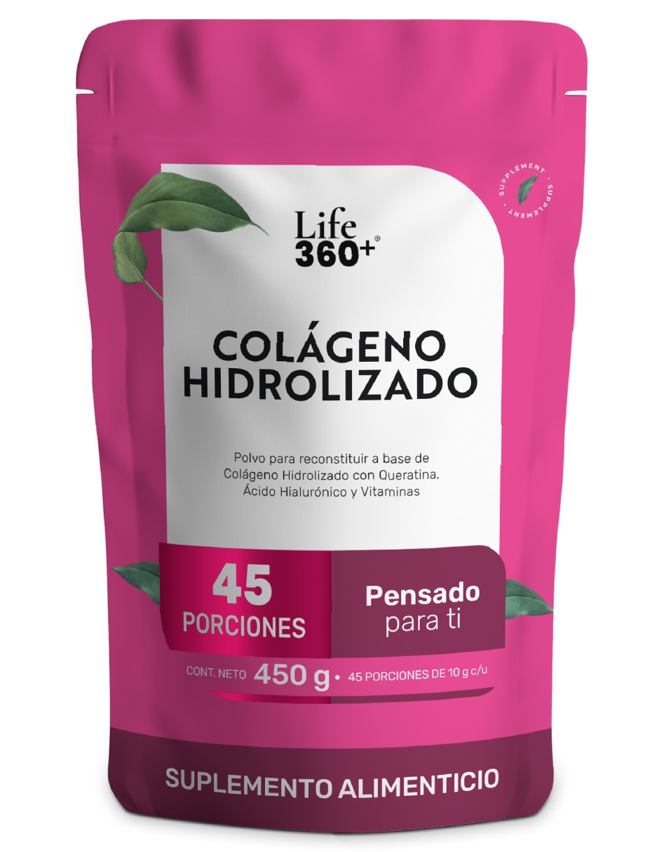 Colágeno hidrolizado Life360+ de 450 g