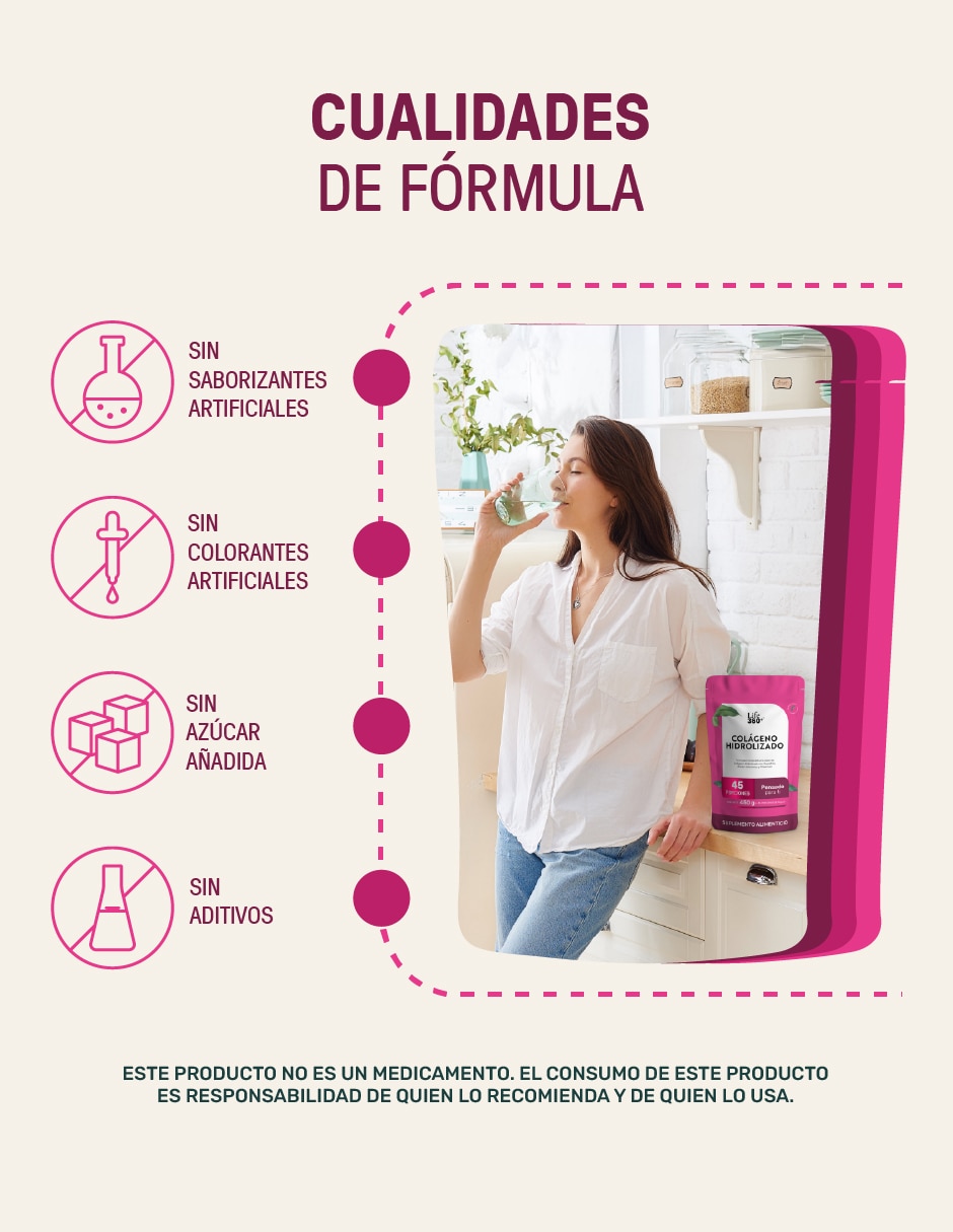 Colágeno hidrolizado Life360+ de 450 g