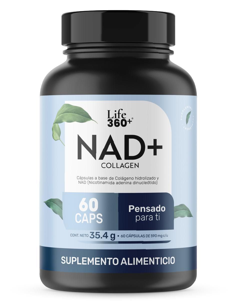 Nad (nicotinamida adenina dinucleótido) + colágeno hidrolizado