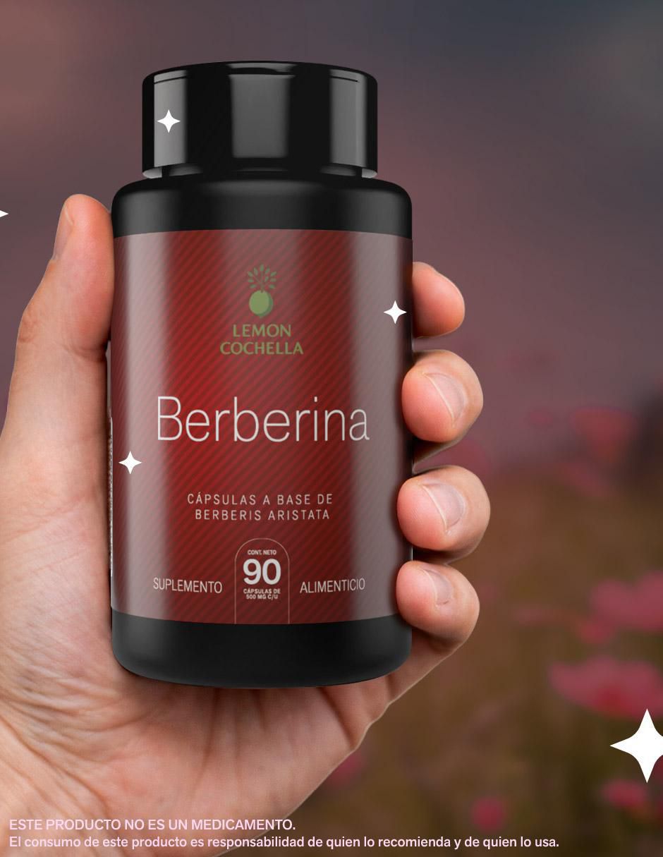 Berberina de 90 cápsulas 4