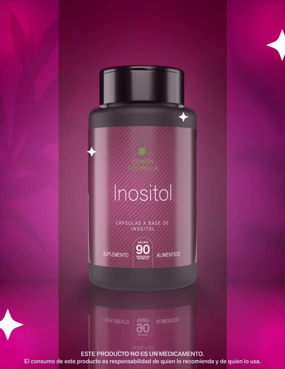 Suplementos alimenticios inositol de 90 cápsulas 2