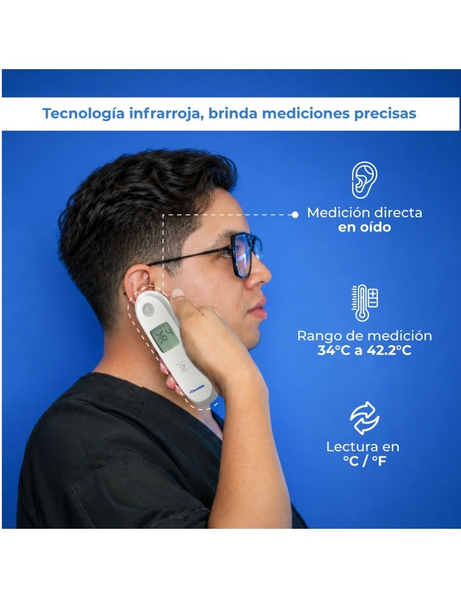 Termómetro digital para oído 3