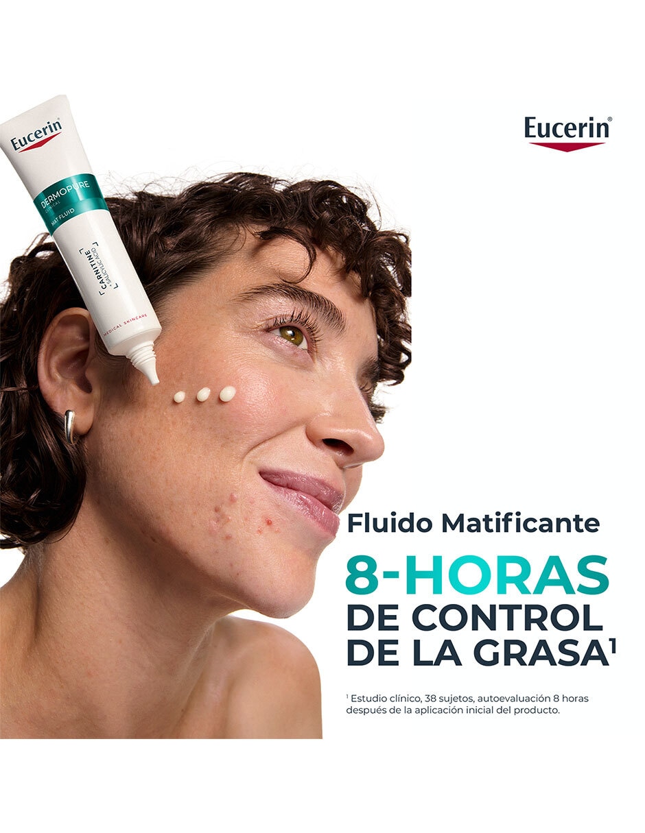 Tratamiento facial Dermopure Clinical Fluido Matificante dermatológico 11