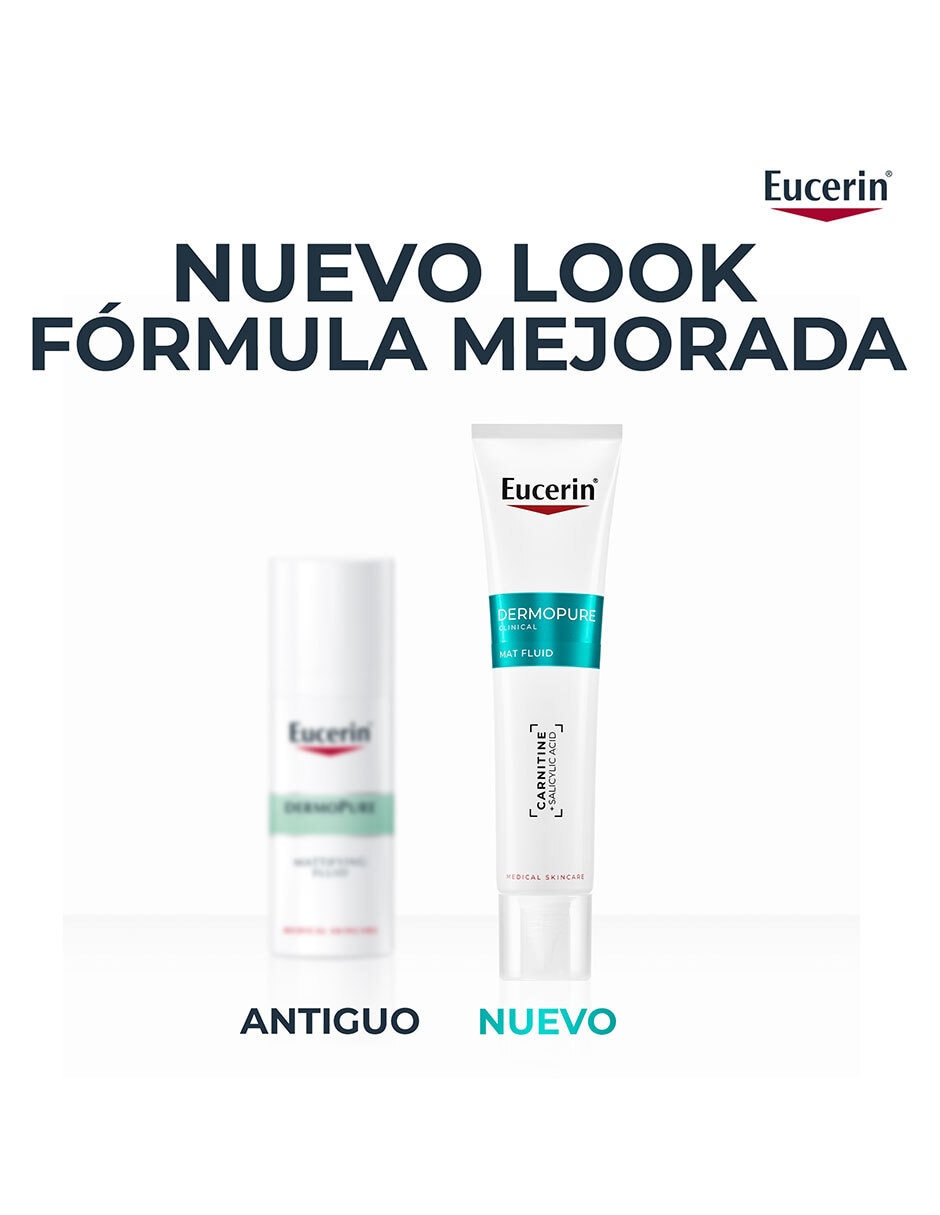 Tratamiento facial Dermopure Clinical Fluido Matificante dermatológico 12