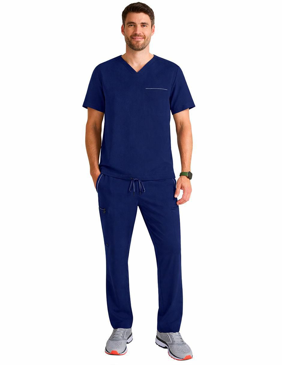 Pijama quirúrgica Healing Hands estilo regular para hombre