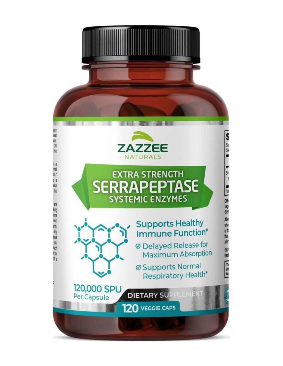 Suplemento Enzimático antiinflamatorio con Serrapeptasa de 120 cápsulas 1