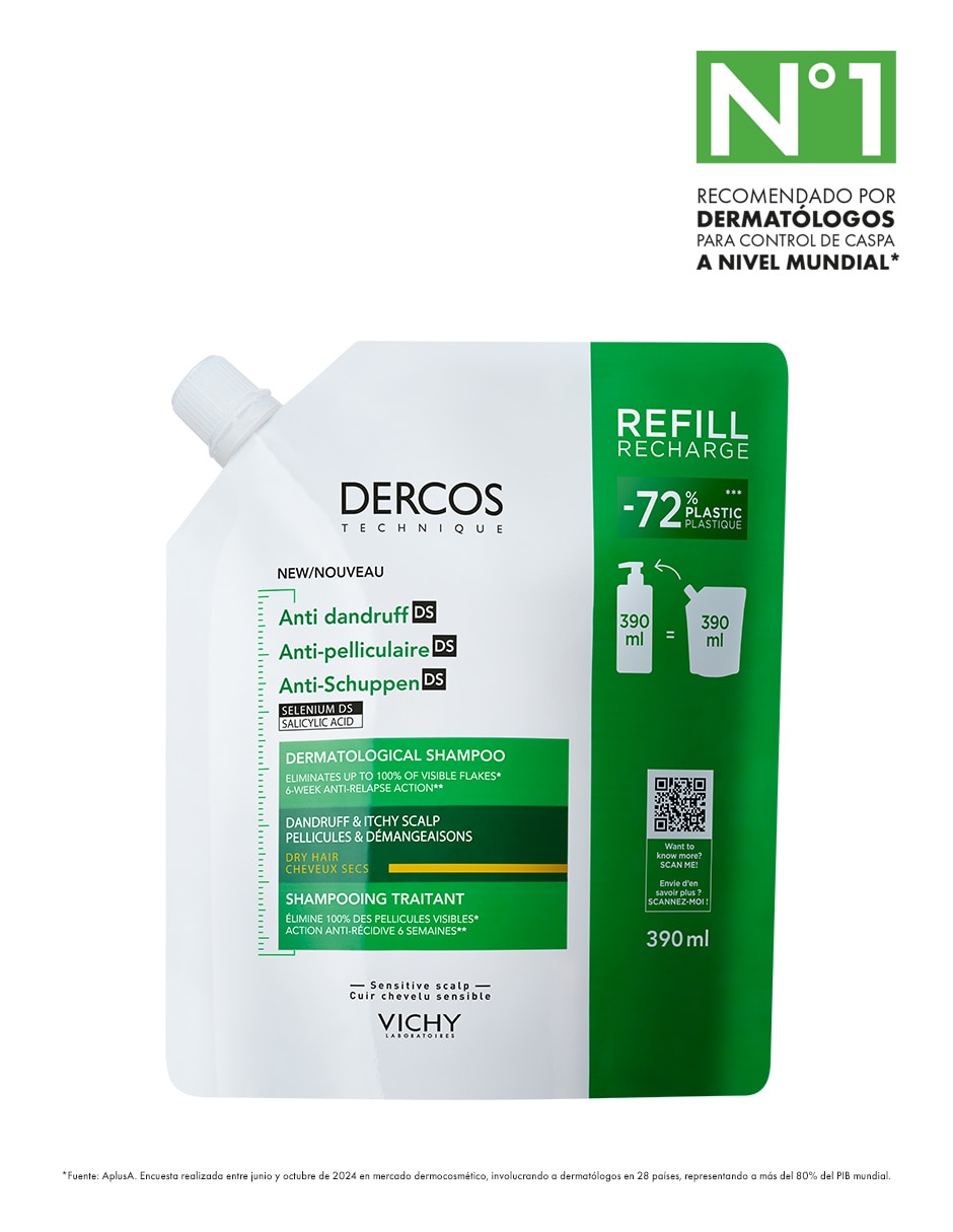 Shampoo anticaspa Dercos