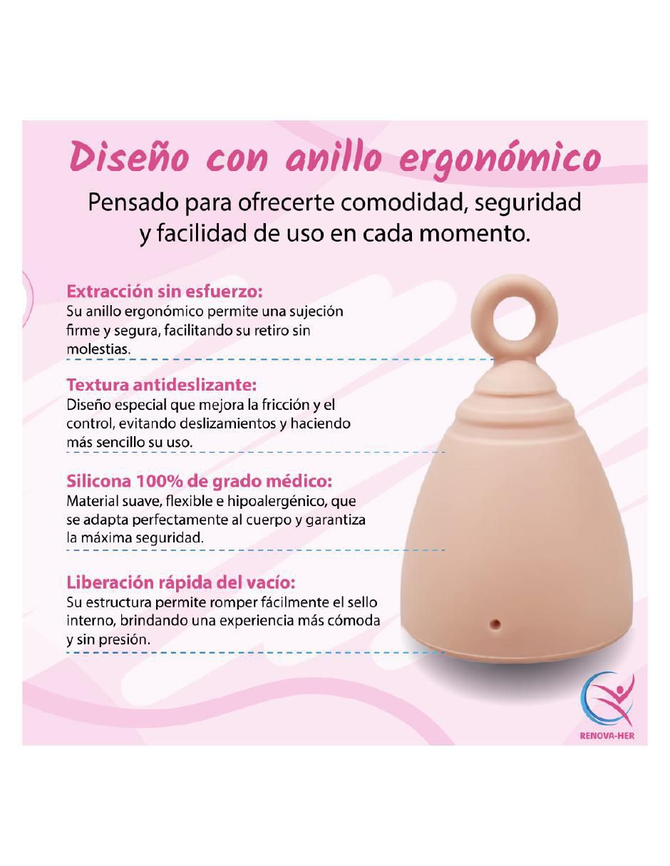 Kit copa menstrual con vaso esterilizador Renova-Her
