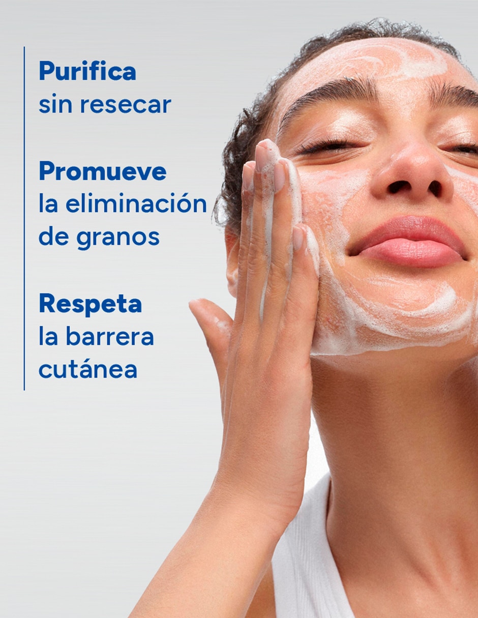 Limpiador facial Keracnyl piel grasa 200 ml para acné Limpiador facial Keracnyl piel grasa 200 ml para acné