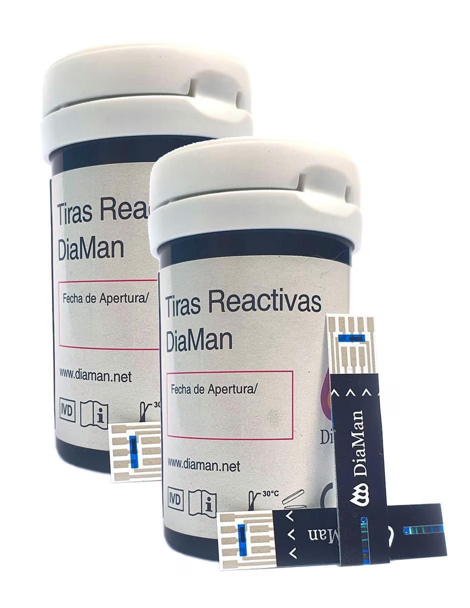 Glucómetro mini basico + 100 tiras reactivas 7