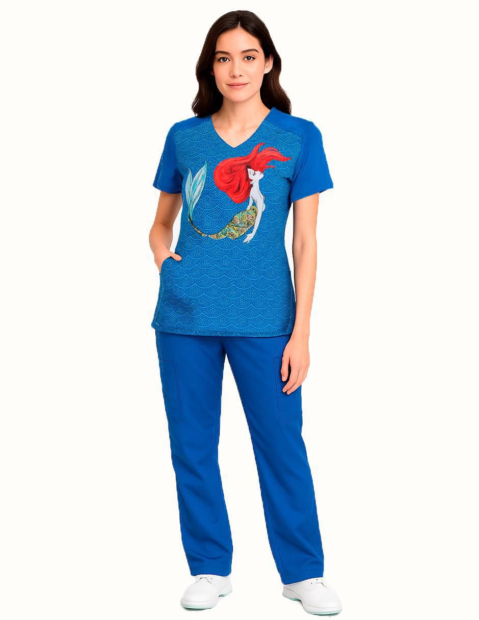 Pijama quirúrgica cherokee tooniforms estilo regular para mujer