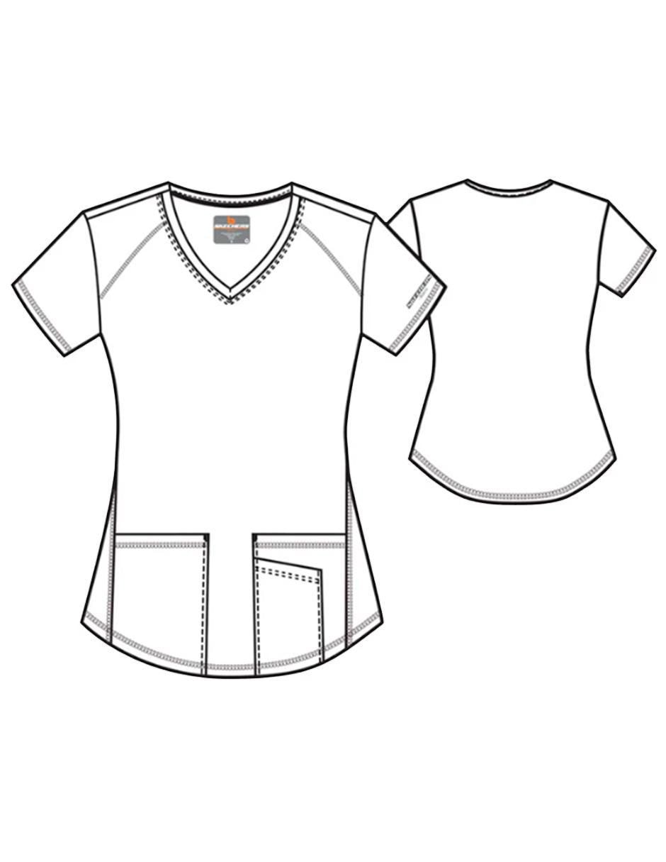 Pijama quirúrgica skechers para mujer