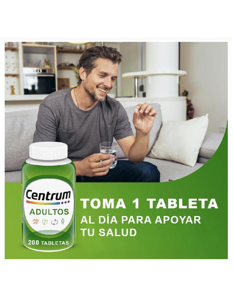 Multivitamínico tabletas unisex 3