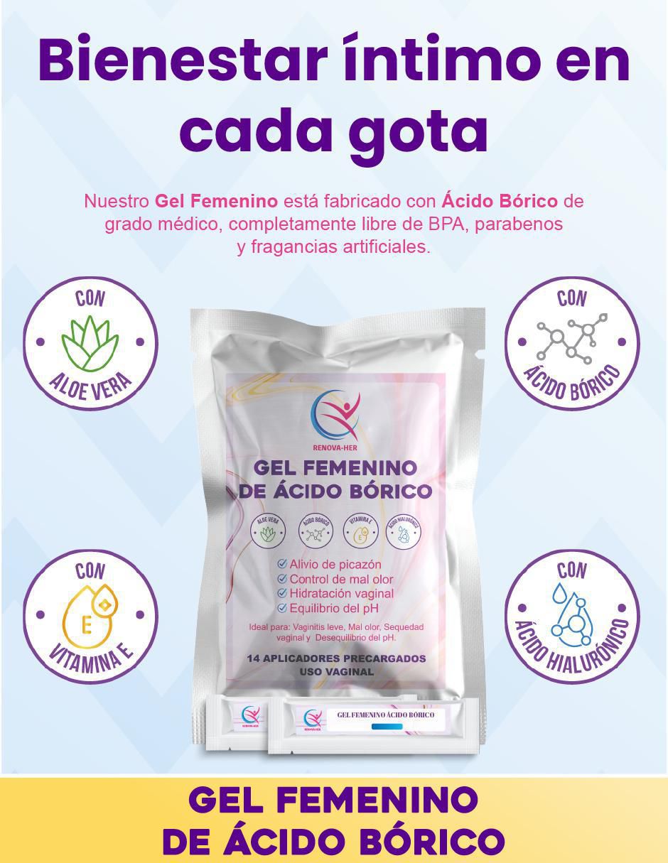 Limpiador íntimo antiolores Renova-Her en gel