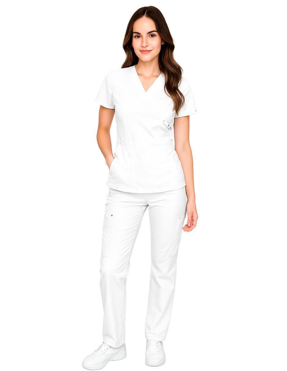 Pijama quirúrgica estilo relajado para mujer Pijama quirúrgica estilo relajado para mujer