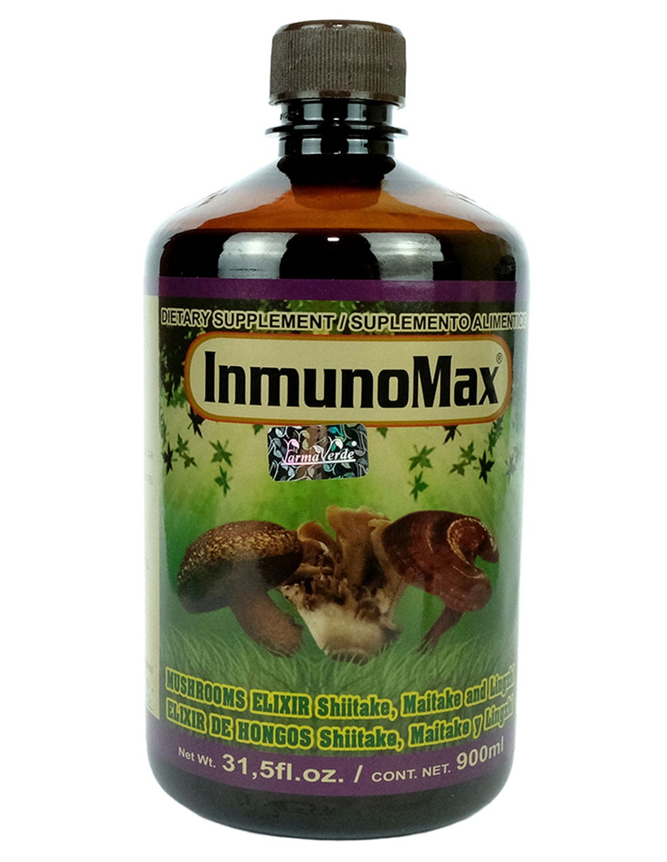 Suplemento alimenticio hongos shiitake maitake y lingzhi de 900 ml Suplemento alimenticio hongos shiitake maitake y lingzhi de 900 ml