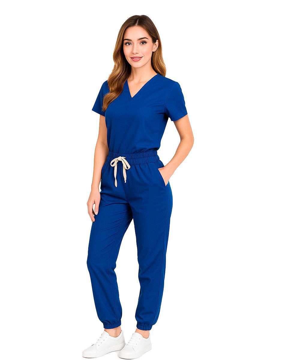 Pijama quirúrgica estilo relajado para mujer Pijama quirúrgica estilo relajado para mujer