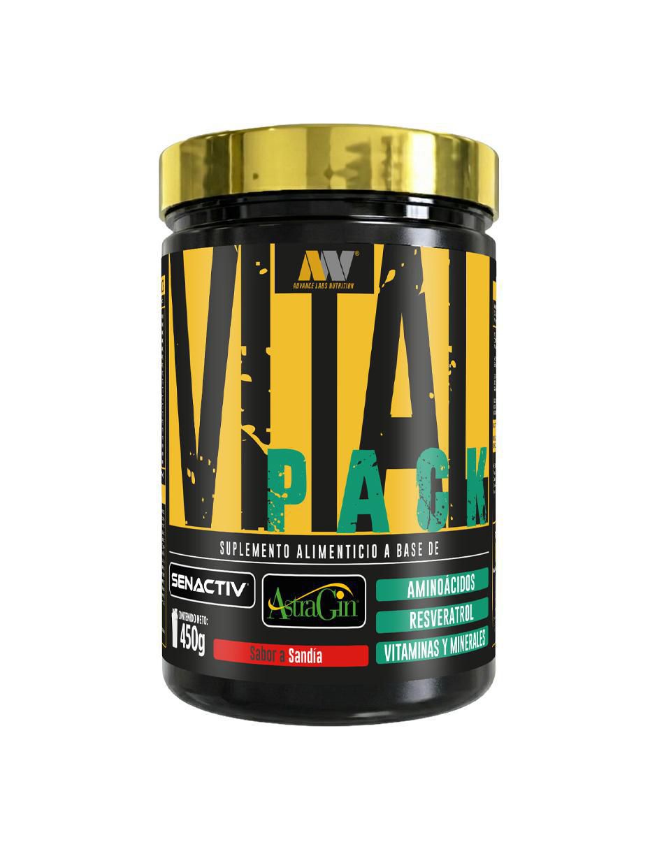 Vital Pack Advance Nutrition con aminoácidos sabor sandia de 450 g