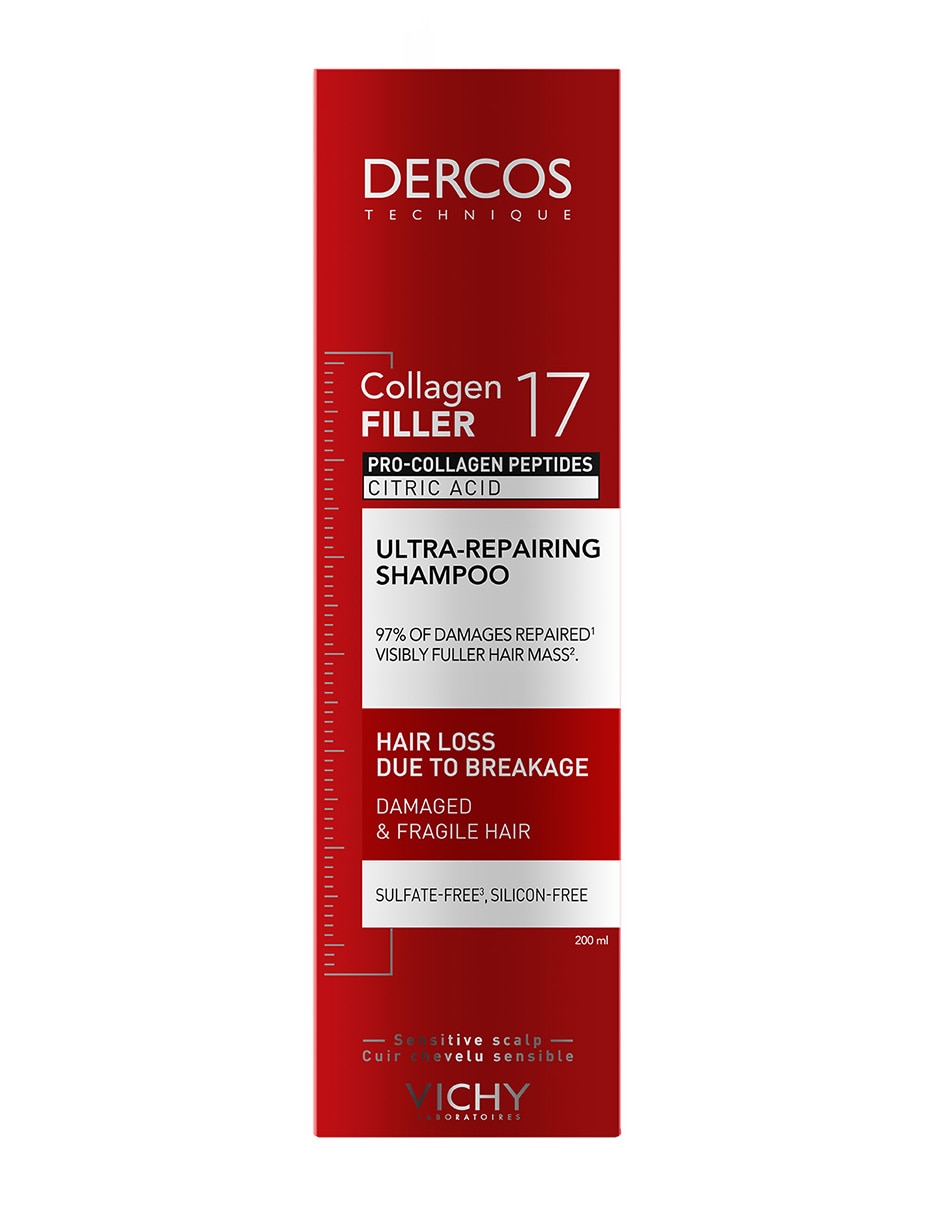 Shampoo anticaída para cabello Dercos 200 ml 3