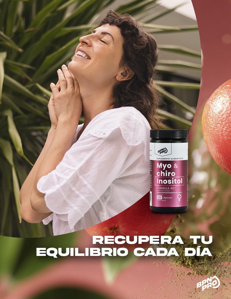 Myo & Chiro Inositol con ácido fólico y vitamina D3 BPN PRO 120 cápsulas