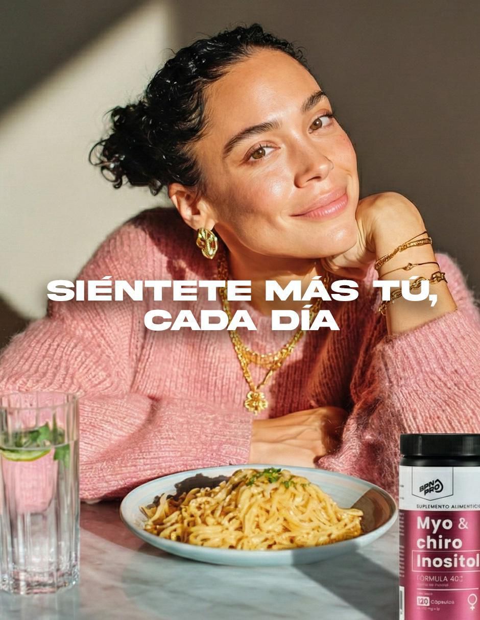 Myo & Chiro Inositol con ácido fólico y vitamina D3 BPN PRO 120 cápsulas