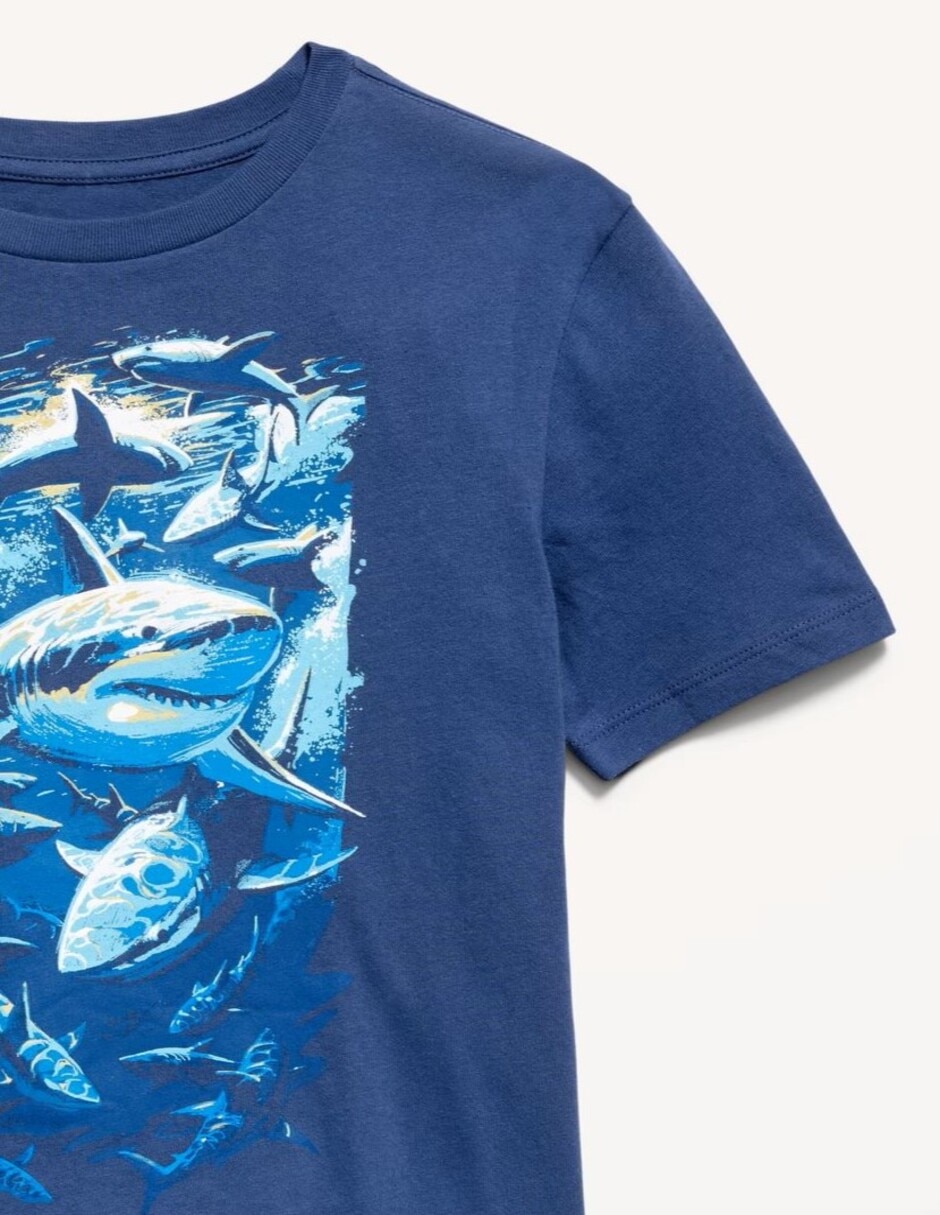 Playera Old Navy manga corta para niño