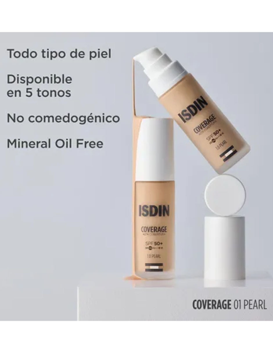 Base de maquillaje líquido Coverage Mate 5