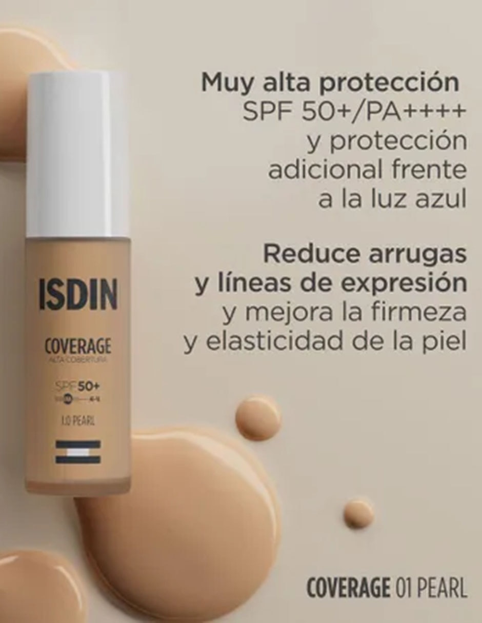 Base de maquillaje líquido Coverage Mate 4