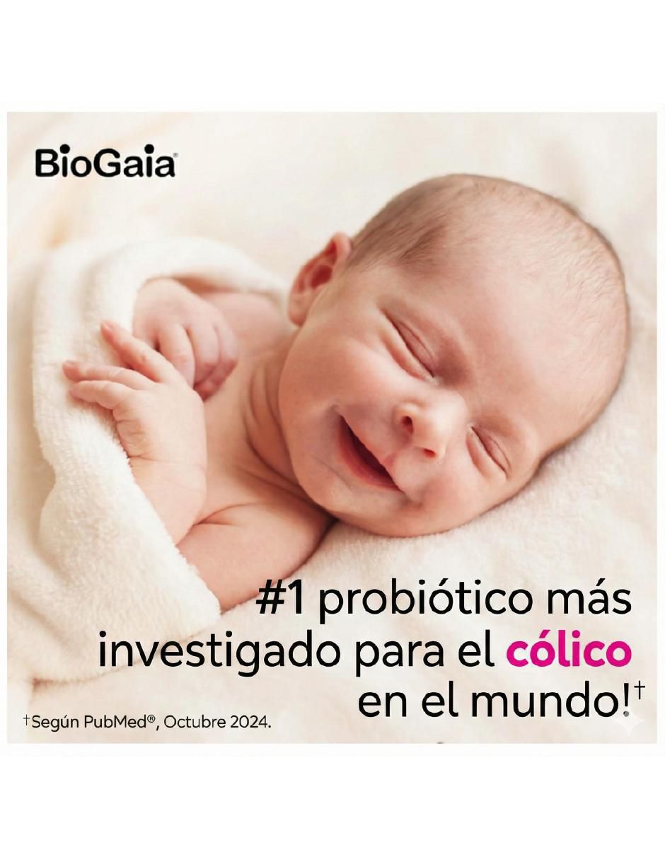 Gotas Probióticas bebé Biogaia con lactobacillus Reuteri 100 millones de 5 ml
