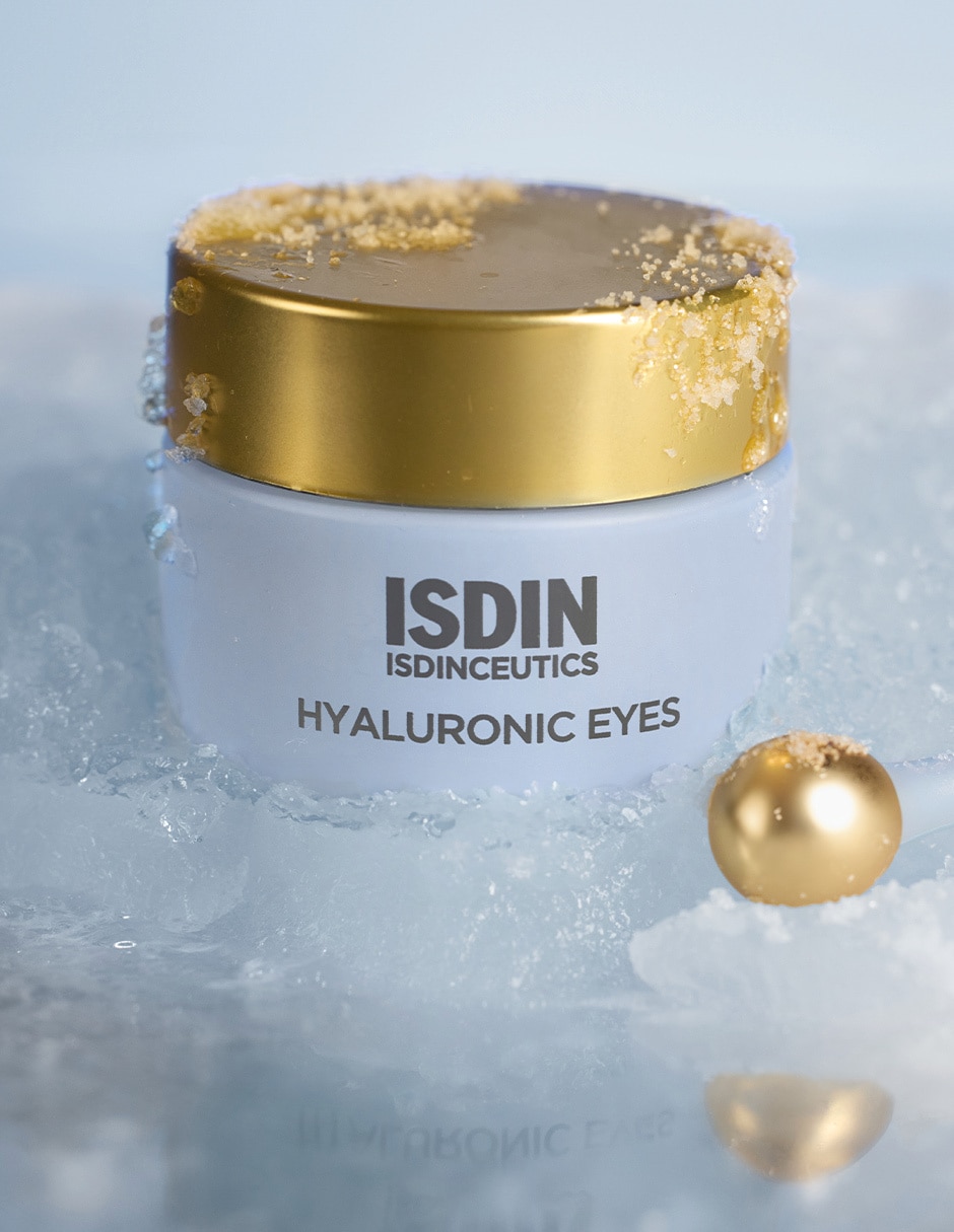 Crema para ojos recomendada para bolsas y ojeras de día y noche Isdin Isdinceutics Hyaluronic para todo tipo piel 5
