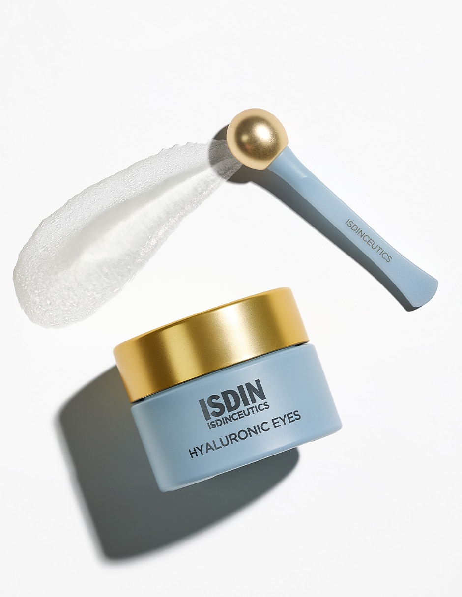 Crema para ojos recomendada para bolsas y ojeras de día y noche Isdin Isdinceutics Hyaluronic para todo tipo piel 6