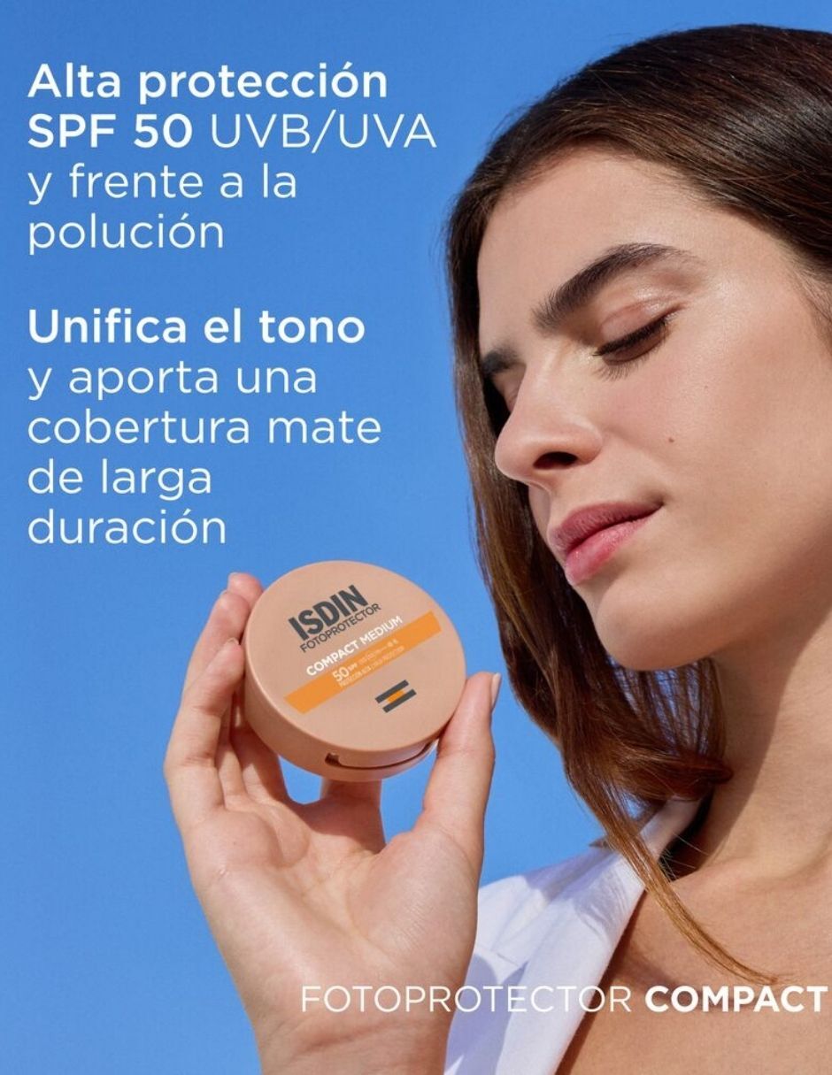 Protecto solar FPS 30 Fotoprotector compact Isdin