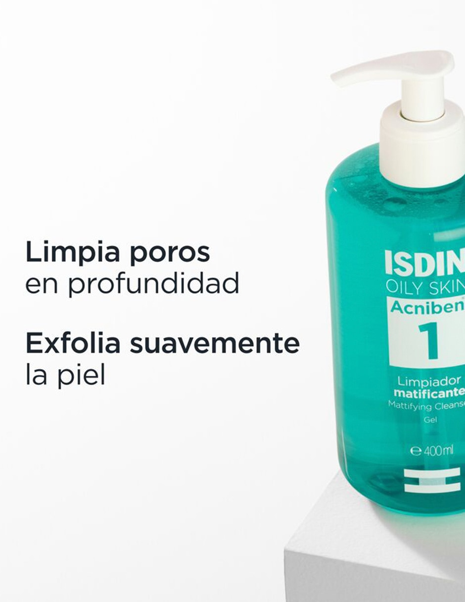 Limpiador rostro y cuerpo Acniben Limpiador Matificante ISDIN para purificar