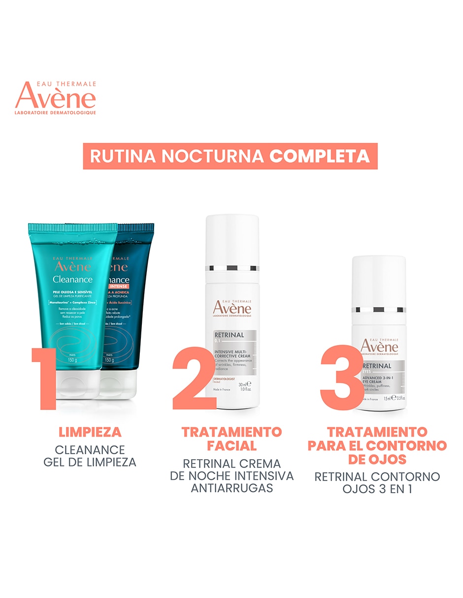 Crema para ojos recomendada para bolsas y ojeras de noche Retrinal para piel mixta 3
