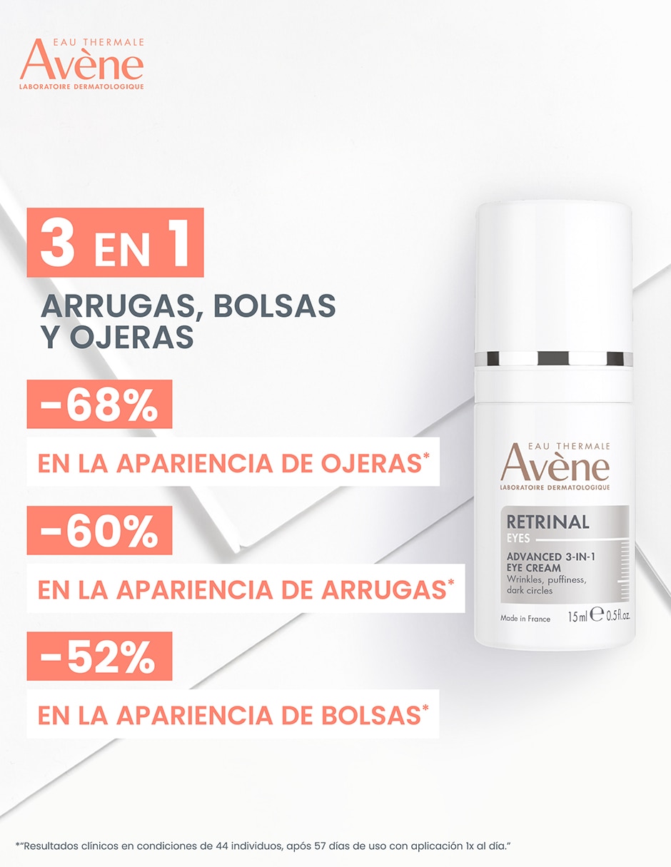 Crema para ojos recomendada para bolsas y ojeras de noche Retrinal para piel mixta