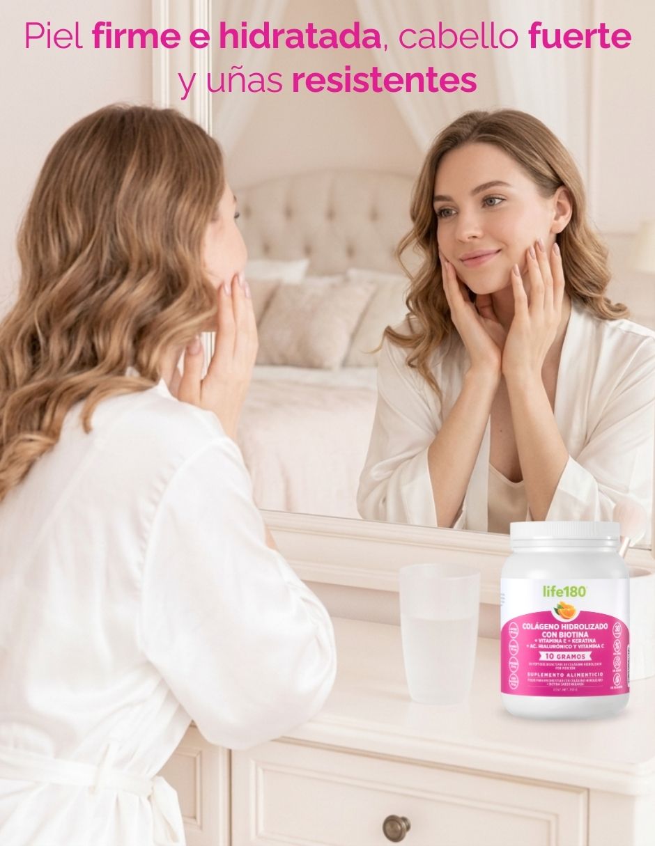 Colágeno hidrolizado con biotina + vitam 6
