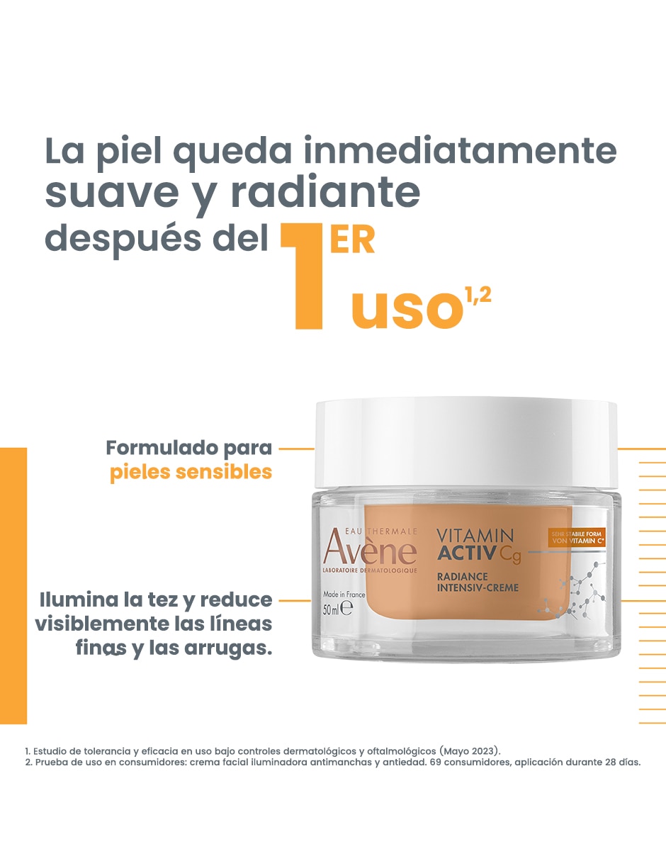 Crema facial recomendada para reducir manchas de día Avène todo tipo de piel 3