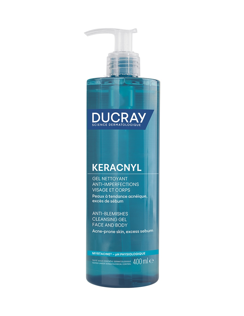 Limpiador capilar keracnyl Ducray para acné