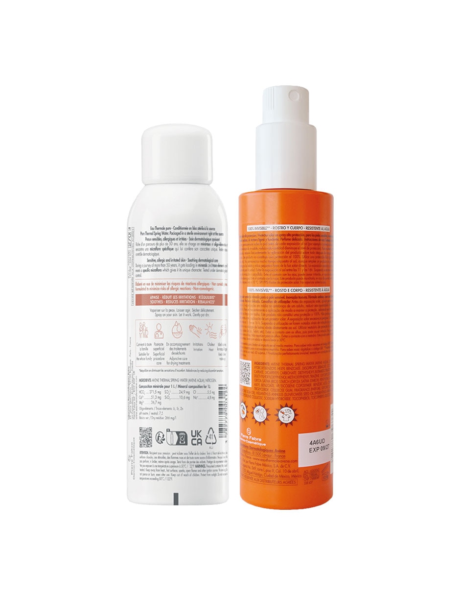 Kit de protector solar FPS 50 3