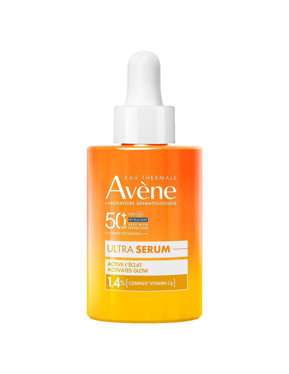 Protector solar FPS 50+ suero efecto iluminador 2 en 1 Avène 30 ml