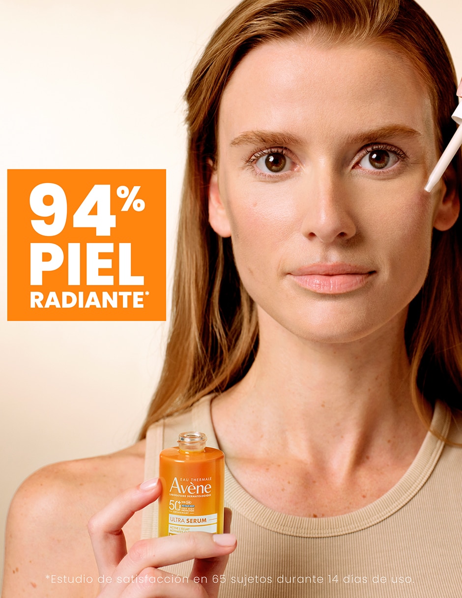 Protector solar fps 50+ ultra serum protector solar facial fps50+ luminosidad con complejo vitamina cg 30 ml avène 30 ml 6