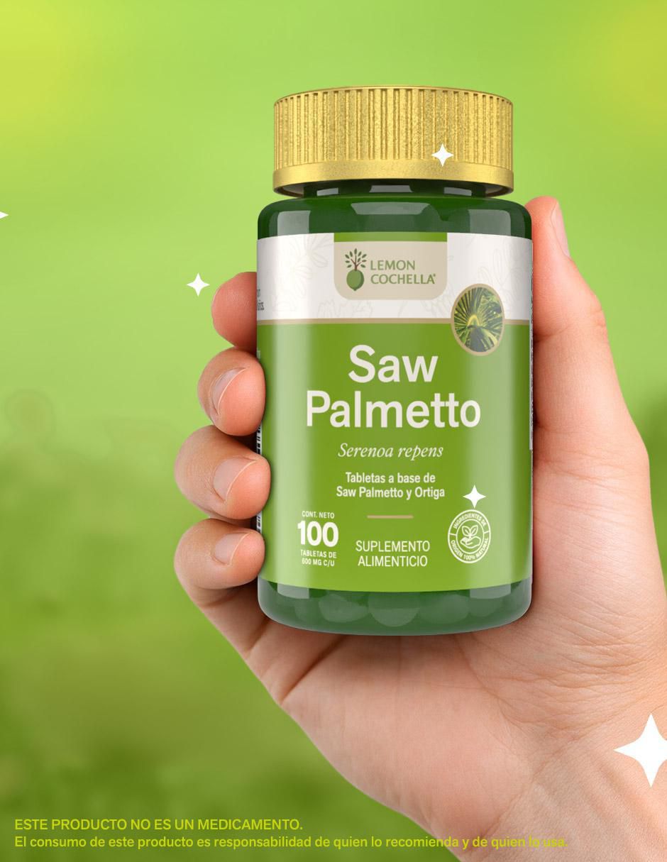 Saw palmetto Lemon Cochella de 100 tabletas