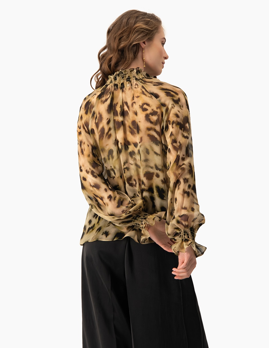 Blusa manga larga para mujer 2