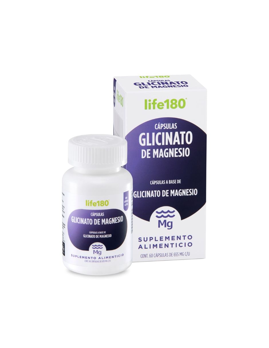 Glicinato de magnesio de 60 cápsulas 1